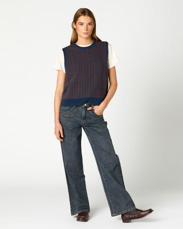 DENIM TACHA TRABILLA AZUL