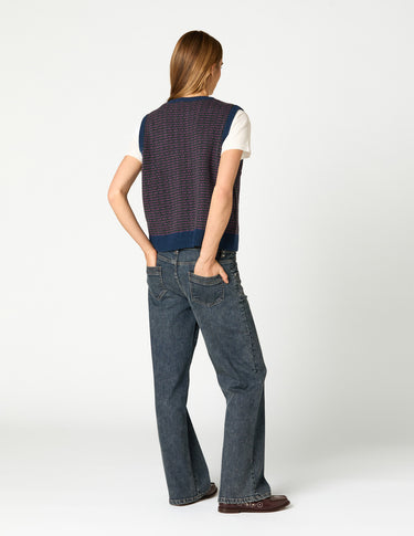DENIM TACHA TRABILLA AZUL