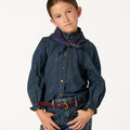 BLUE DENIM SHIRT