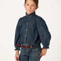 BLUE DENIM SHIRT