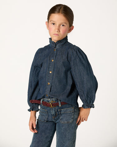 BLUE DENIM SHIRT