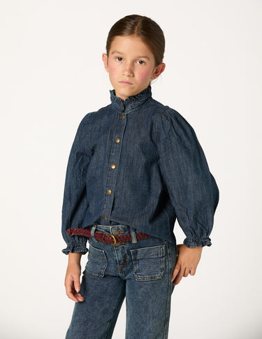 BLUE DENIM SHIRT