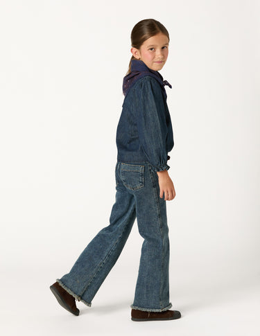 BLUE DENIM SHIRT