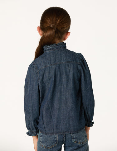 BLUE DENIM SHIRT