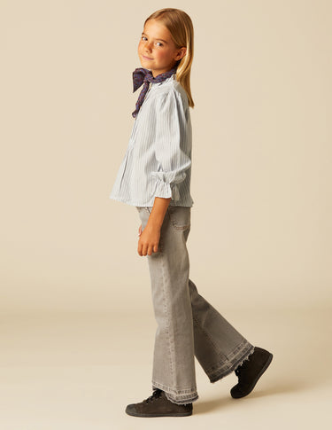 BLUE STRIPED SHIRT