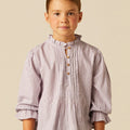 CAMISA RAYAS MORA
