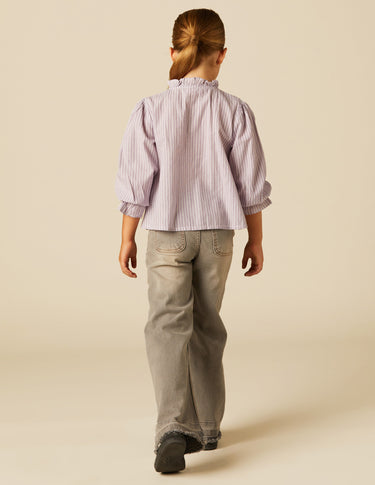 PURPLE STRIPED SHIRT