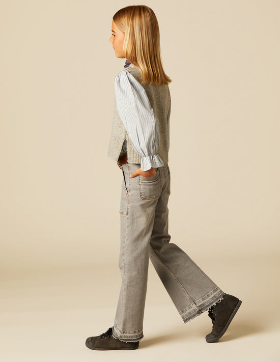 LIGHT GRAY VEST