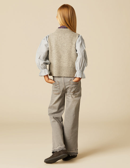 LIGHT GRAY VEST
