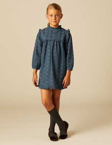 VESTIDO BLOSSOM SPACE BLUE