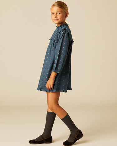 VESTIDO BLOSSOM SPACE BLUE