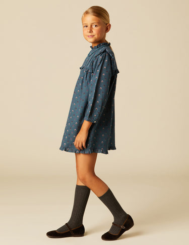 VESTIDO BLOSSOM SPACE BLUE
