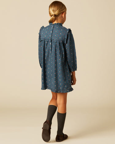 VESTIDO BLOSSOM SPACE BLUE
