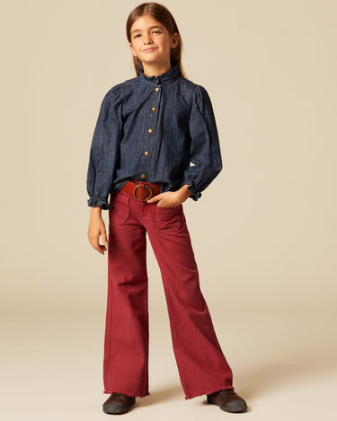 PANTALÓN BOLSILLO INDIAN RED