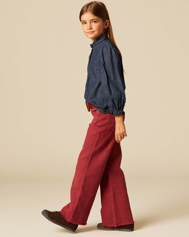PANTALÓN BOLSILLO INDIAN RED