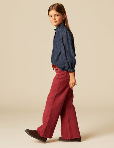 PANTALÓN BOLSILLO INDIAN RED