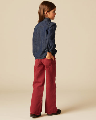 PANTALÓN BOLSILLO INDIAN RED