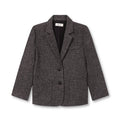 HERRINGBONE GREY BLAZER