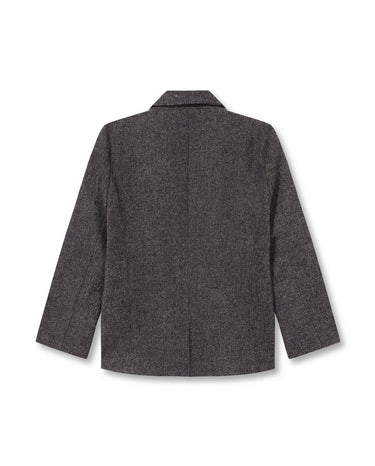 HERRINGBONE GREY BLAZER