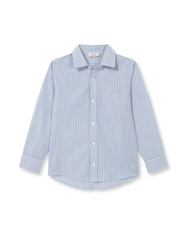 BLUE STRIPED SHIRT