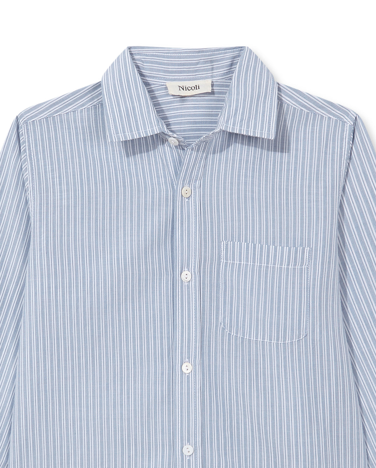 CAMISA RAYAS AZUL