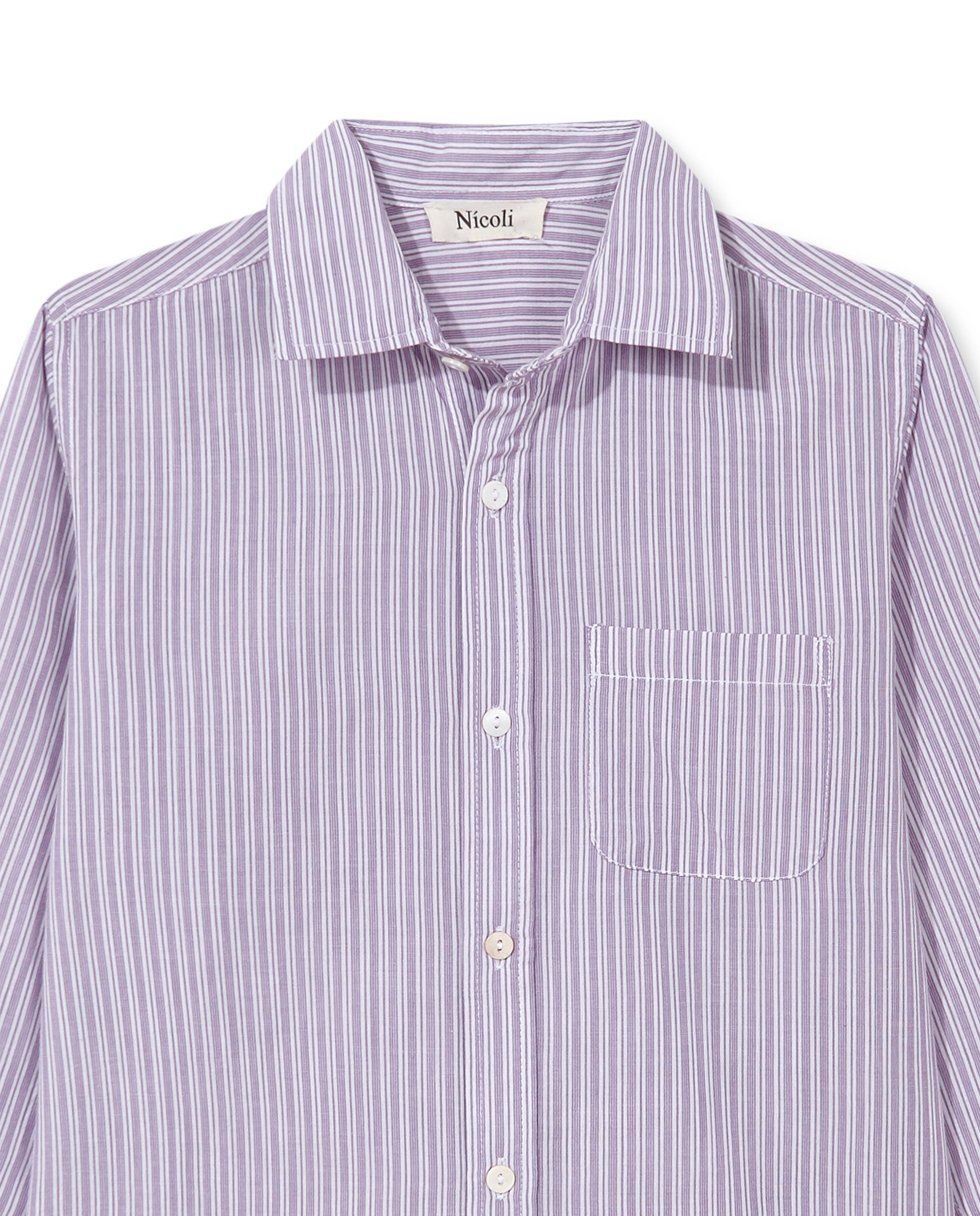 CAMISA RAYAS MORA