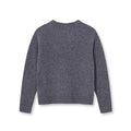 JERSEY CUELLO PICO GRIS MEDIO