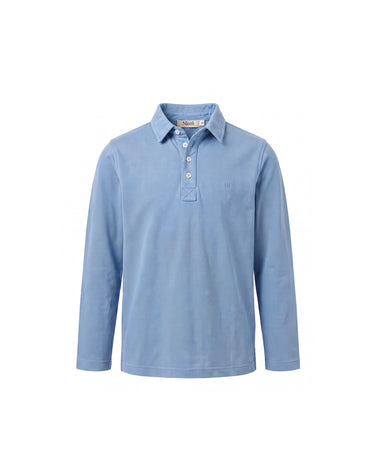 "nn" LIGHT BLUE POLO