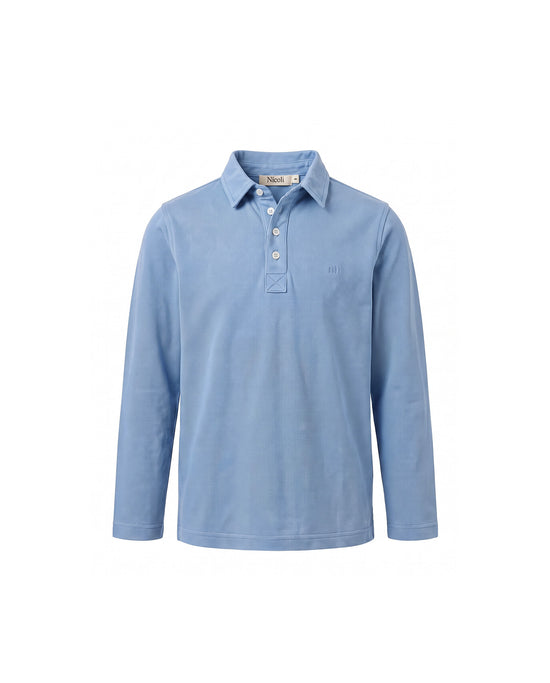 POLO "nn" AZUL CLARO