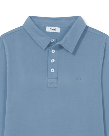 LIGHT BLUE "NN" POLO