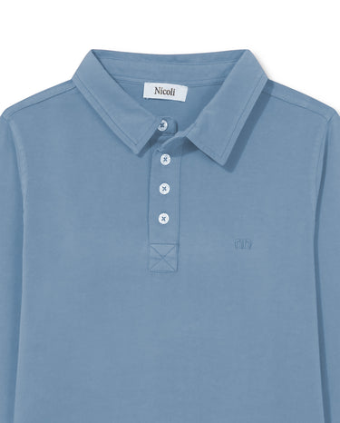 LIGHT BLUE "NN" POLO