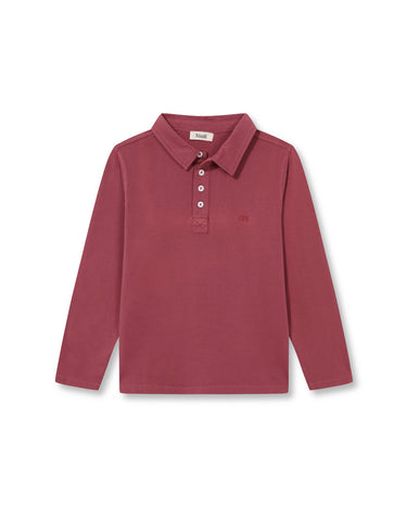 "NN" INDIAN RED POLO