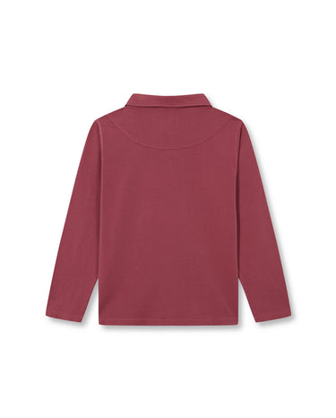 "NN" INDIAN RED POLO