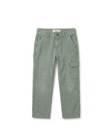 GREEN HUNTING CARGO PANTS