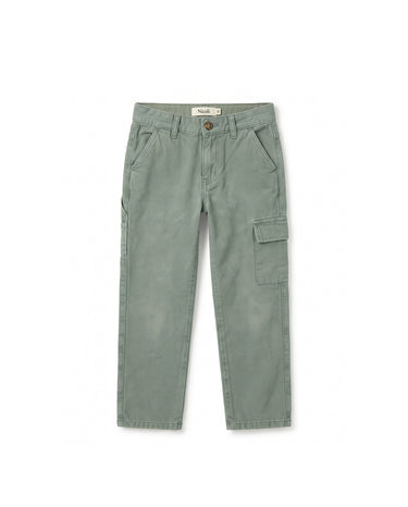 GREEN HUNTING CARGO PANTS