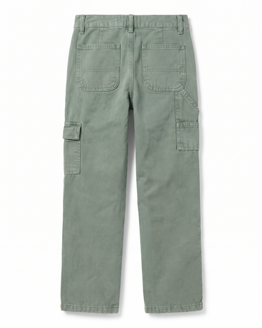 GREEN HUNTING CARGO PANTS