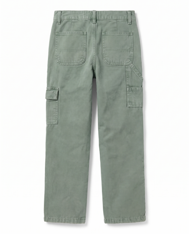 GREEN HUNTING CARGO PANTS