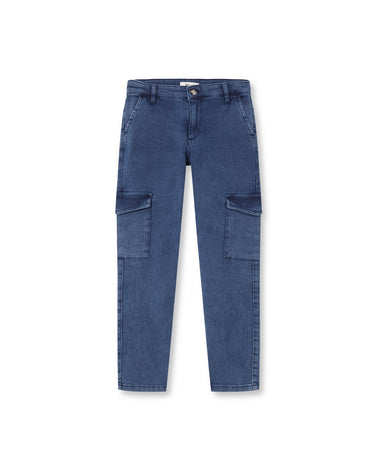 CORDUROY DENIM PANTS