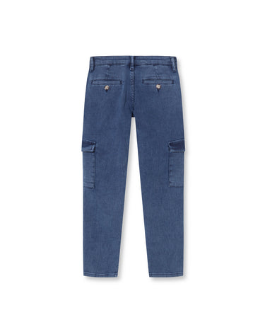 CORDUROY DENIM PANTS
