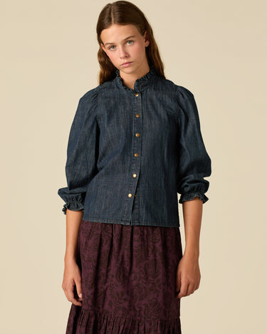 CAMISA VAQUERA AZUL