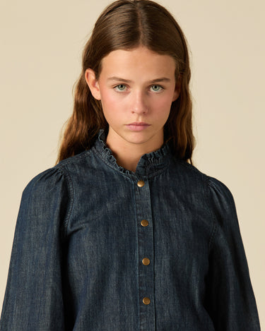 CAMISA VAQUERA AZUL