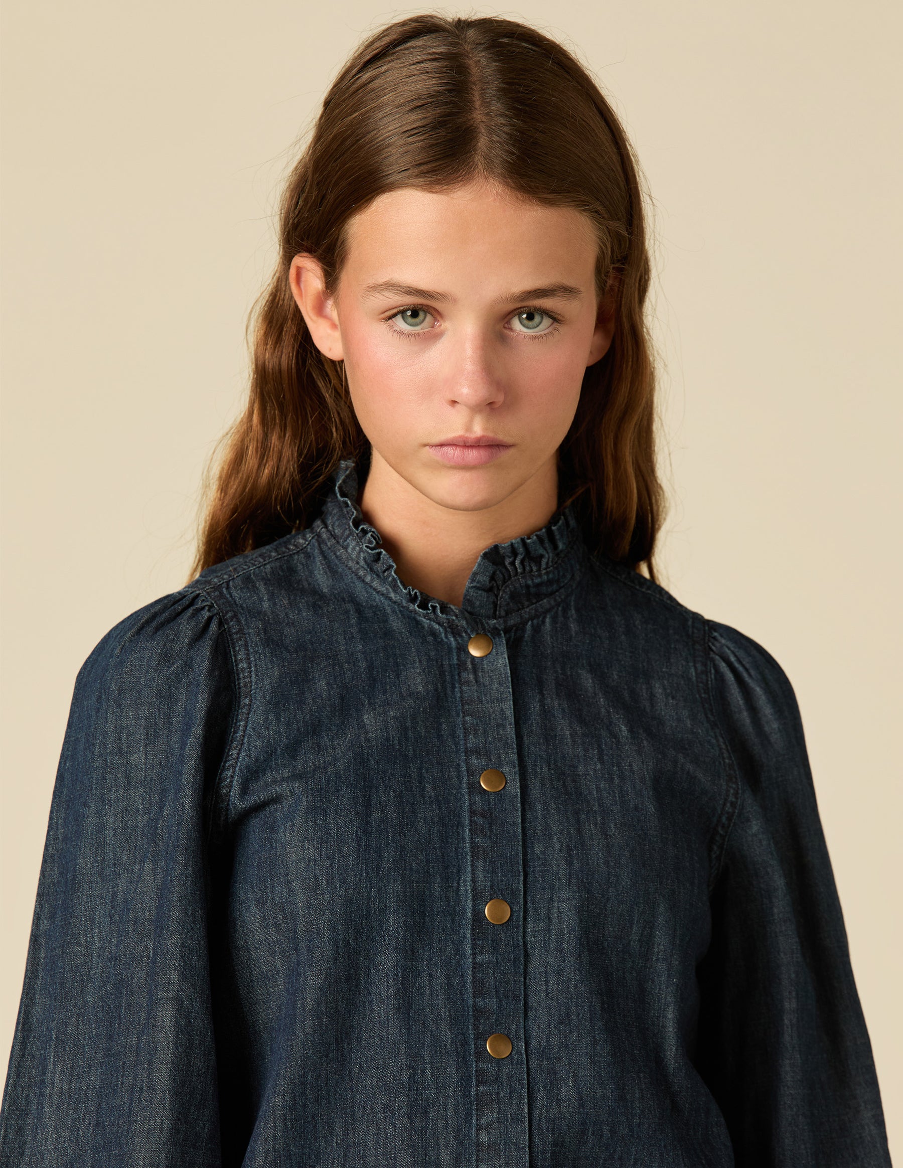 CAMISA VAQUERA AZUL