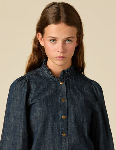 CAMISA VAQUERA AZUL