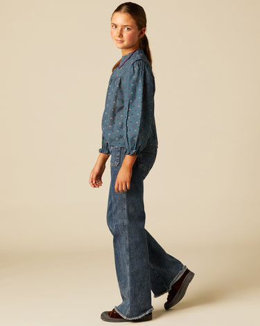CAMISA BLOSSOM SPACE BLUE