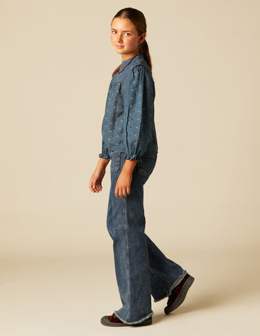 CAMISA BLOSSOM SPACE BLUE