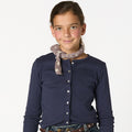 BLUEBERRY POINTELLE T-SHIRT