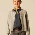CHAQUETA GRIS MEDIO