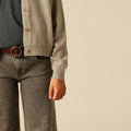 CHAQUETA GRIS MEDIO