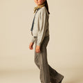 CHAQUETA GRIS MEDIO
