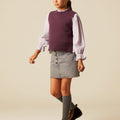 FALDA SARGA PEBBLE